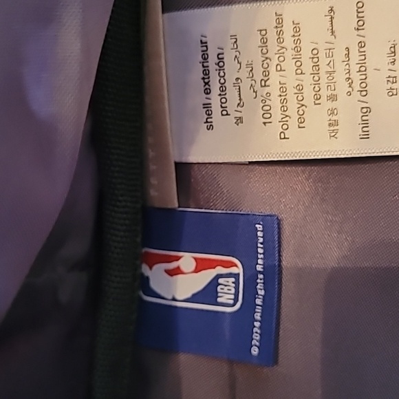 NWT Pottery Barn Teen NBA Gear Up Large Backpack - Monogrammed TMP - Picture 7 of 8